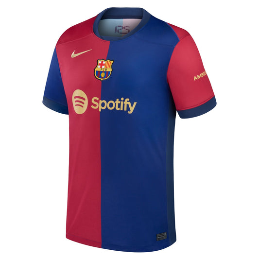Gavi Barcelona 2024/25 Home Player Shirt - Royal