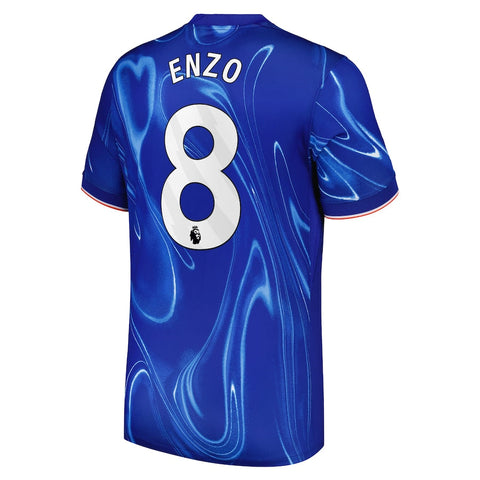 Enzo Fernández Chelsea 2024/25 Home Player Shirt - Blue