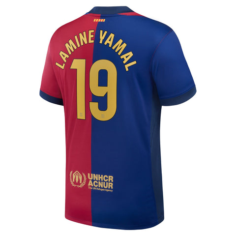 Lamine Yamal Barcelona 2024/25 Home Player Shirt - Royal