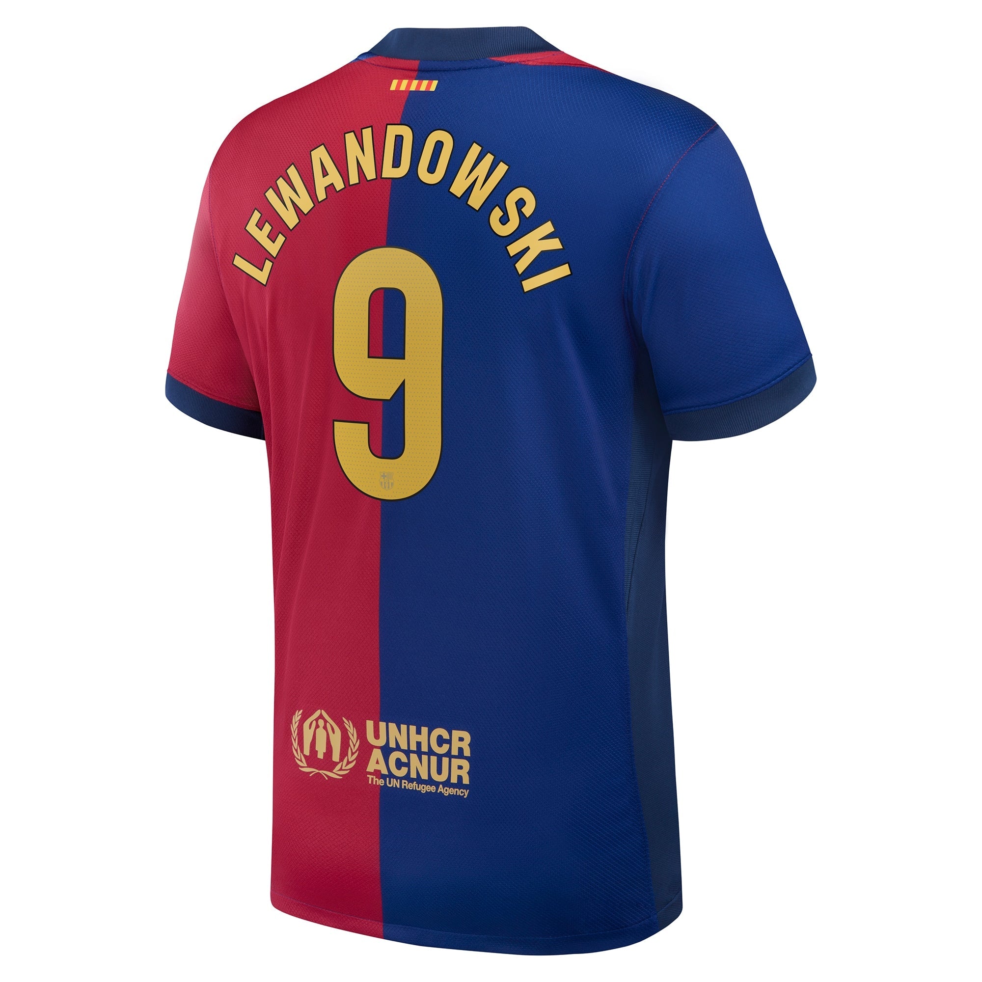 Robert Lewandowski Barcelona 2024/25 Home Player Shirt - Royal