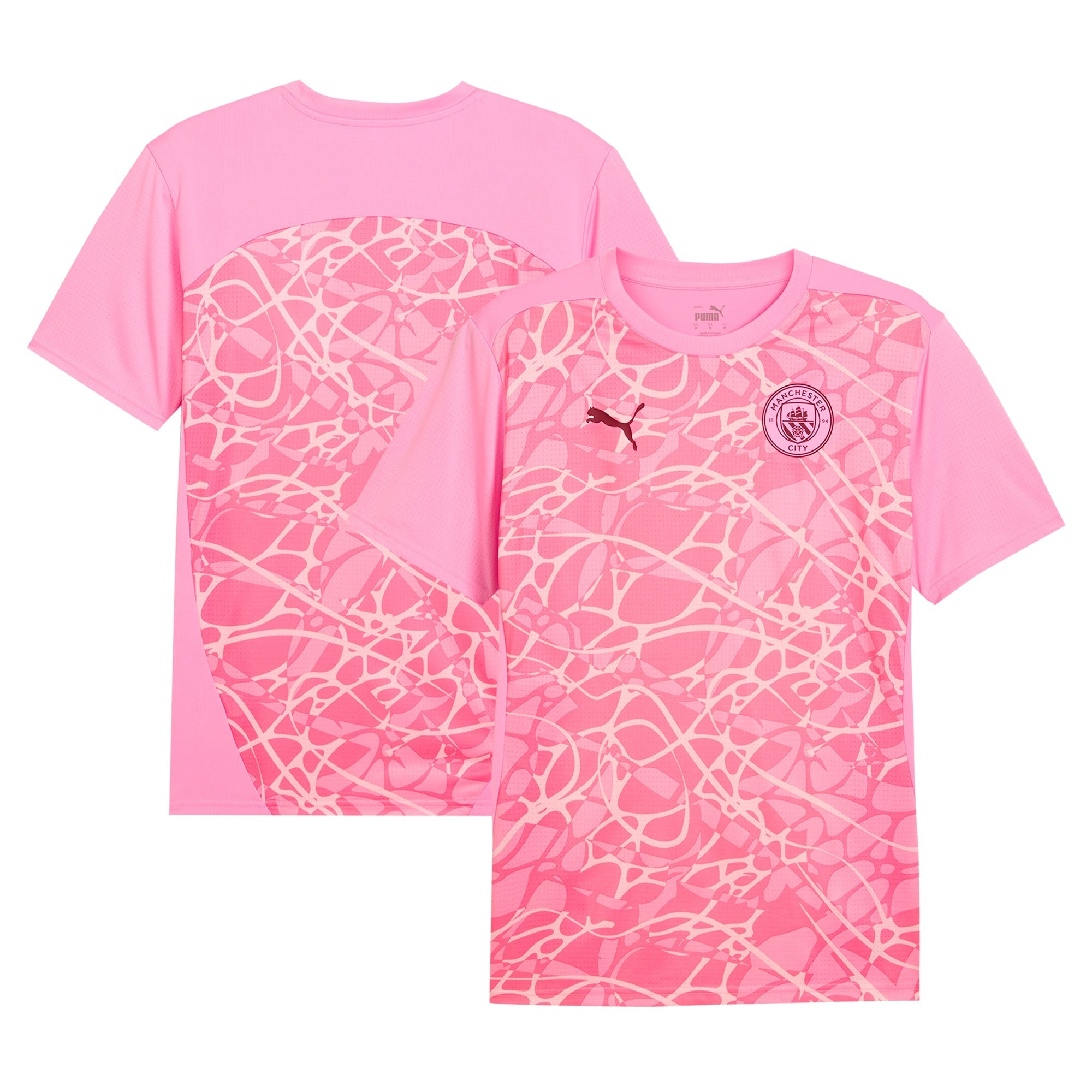 Manchester City 2024/25 Pre-Match Shirt - Pink