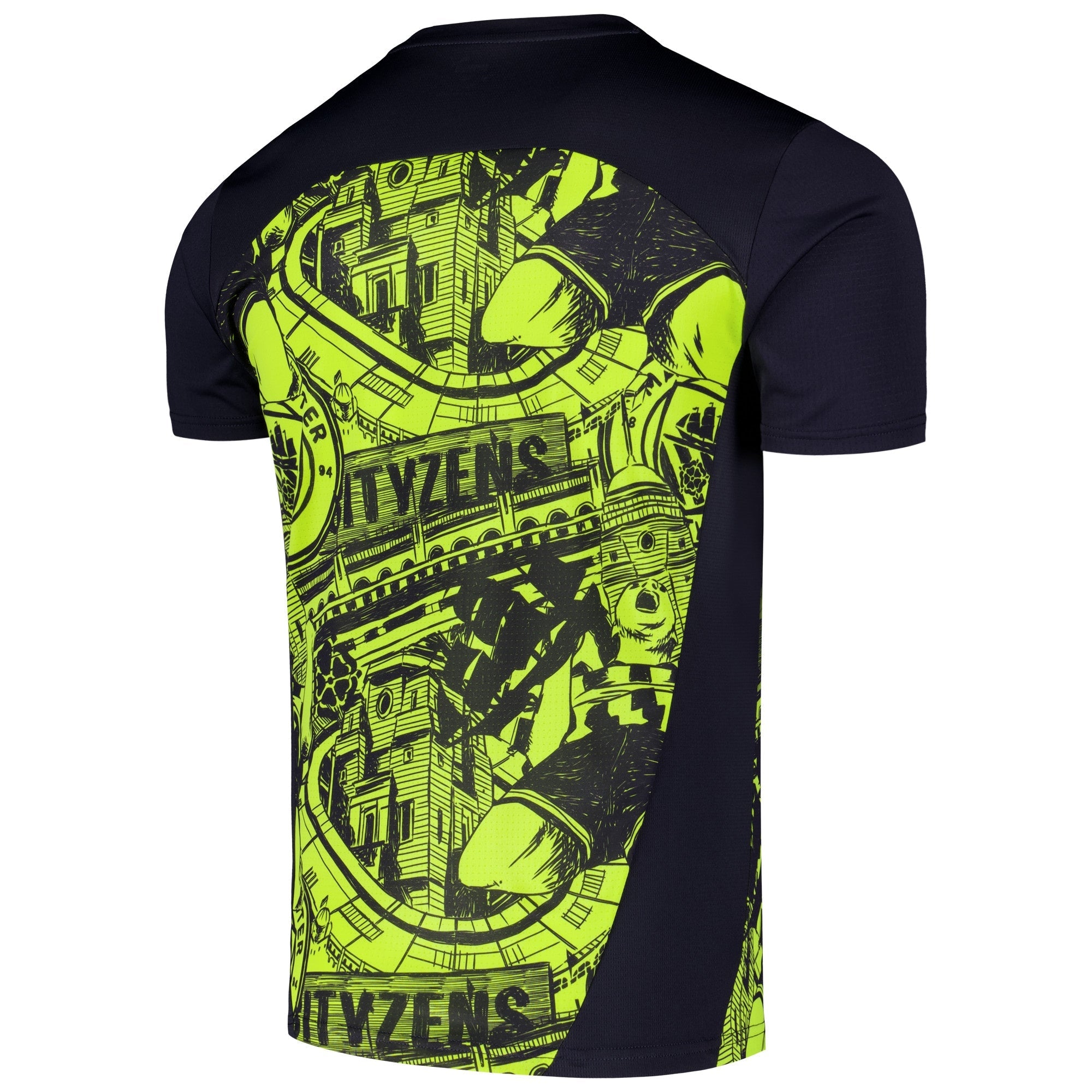 Manchester City 2024/25 Pre-Match Shirt - Black