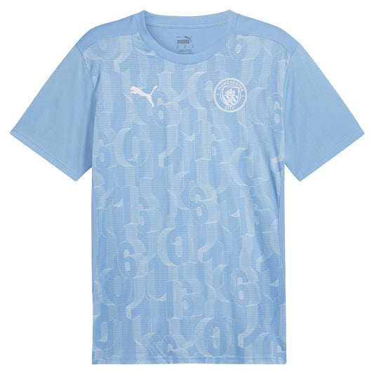 Manchester City 2024/25 Pre-Match Shirt - Light Blue