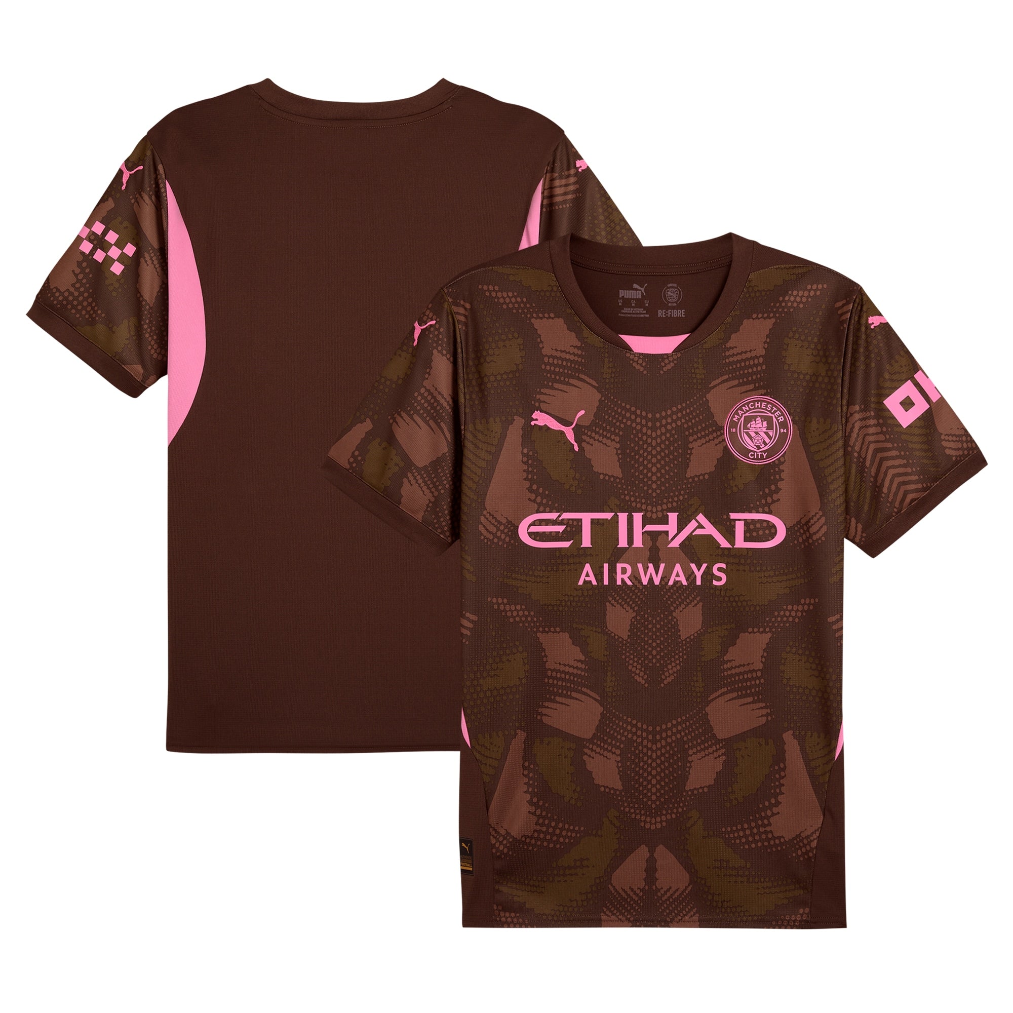 Manchester City 2024/25 Short Sleeve Goalkeeper Shirt - Brown