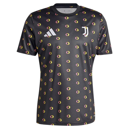 Juventus 2024/25 Slim Fit Pre-Match Top - Black