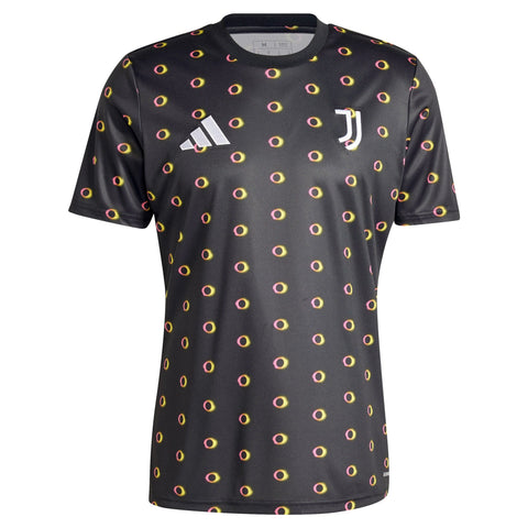 Juventus 2024/25 Slim Fit Pre-Match Top - Black