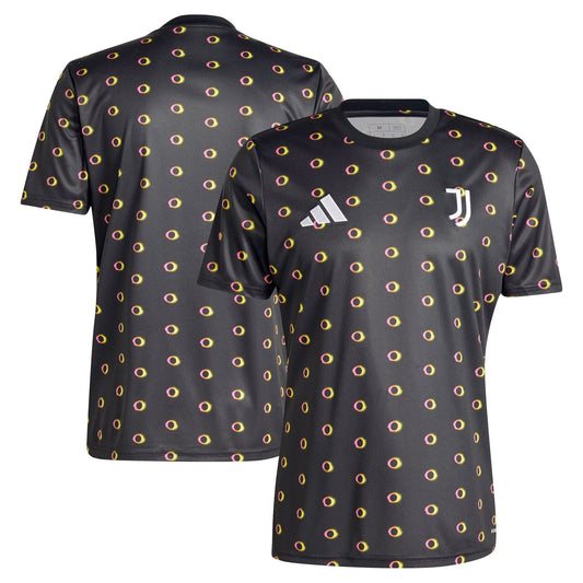 Juventus 2024/25 Slim Fit Pre-Match Top - Black
