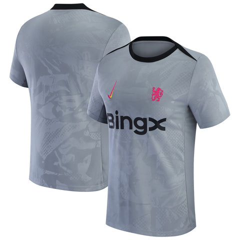 Chelsea 2024/25 Third Academy Pro Pre-Match Top - Gray