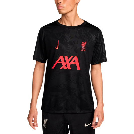 Liverpool 2024/25 Third Academy Pro Pre-Match Top - Black