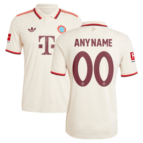 Bayern Munich Originals 2024/25 Third Custom Shirt - Cream