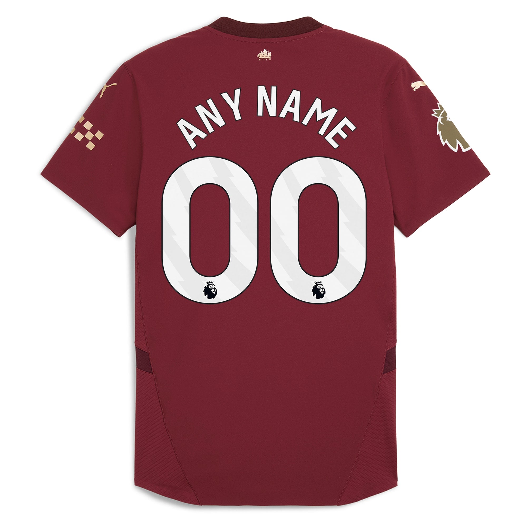 Manchester City 2024/25 Third Custom Shirt - Burgundy
