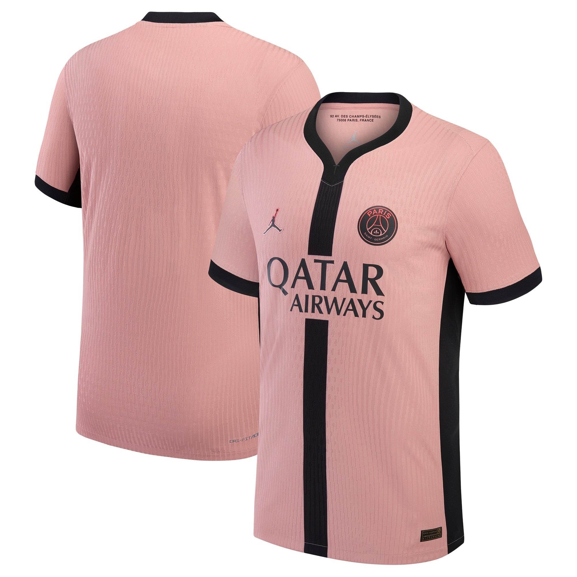 Paris Saint-Germain Jordan Brand 2024/25 Third Shirt - Pink
