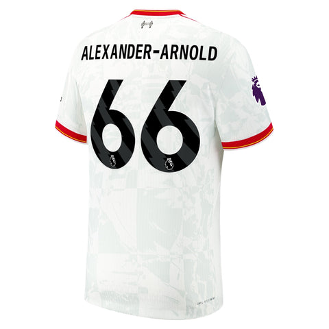 Trent Alexander-Arnold Liverpool 2024/25 Third Shirt - White