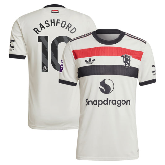 Marcus Rashford Manchester United Originals 2024/25 Third Shirt - Cream