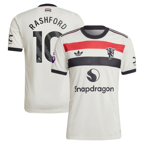 Marcus Rashford Manchester United Originals 2024/25 Third Shirt - Cream