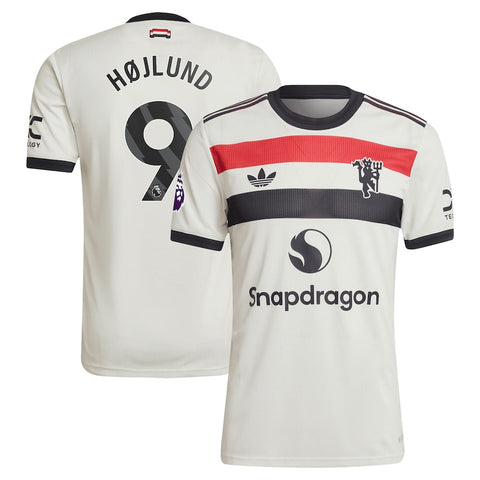 Rasmus Højlund Manchester United Originals 2024/25 Third Shirt - Cream