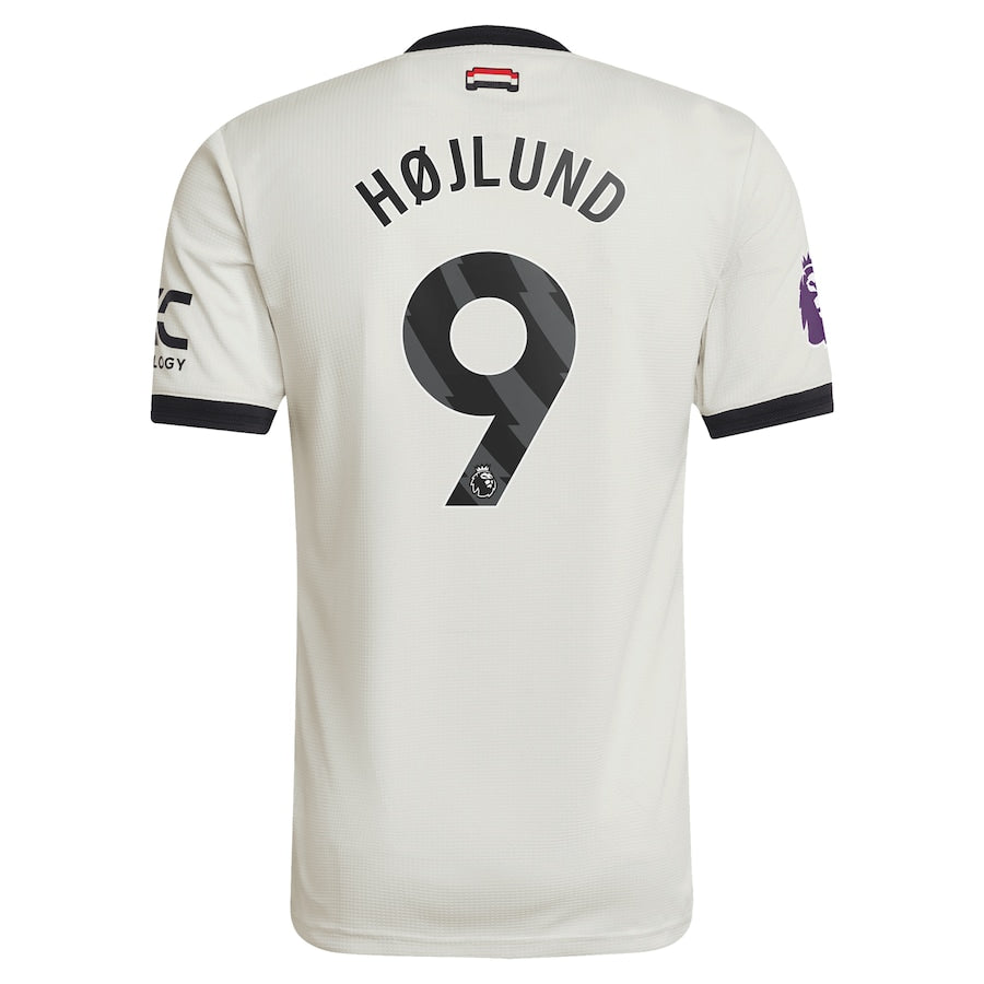 Rasmus Højlund Manchester United Originals 2024/25 Third Shirt - Cream