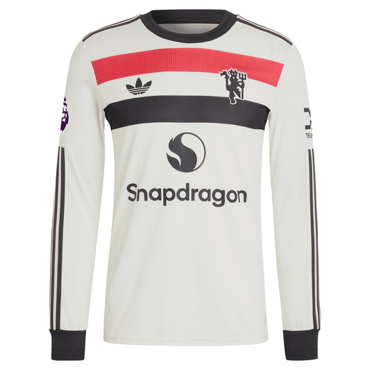 Manchester United Originals 2024/25 Third Long Sleeve Shirt - Cream