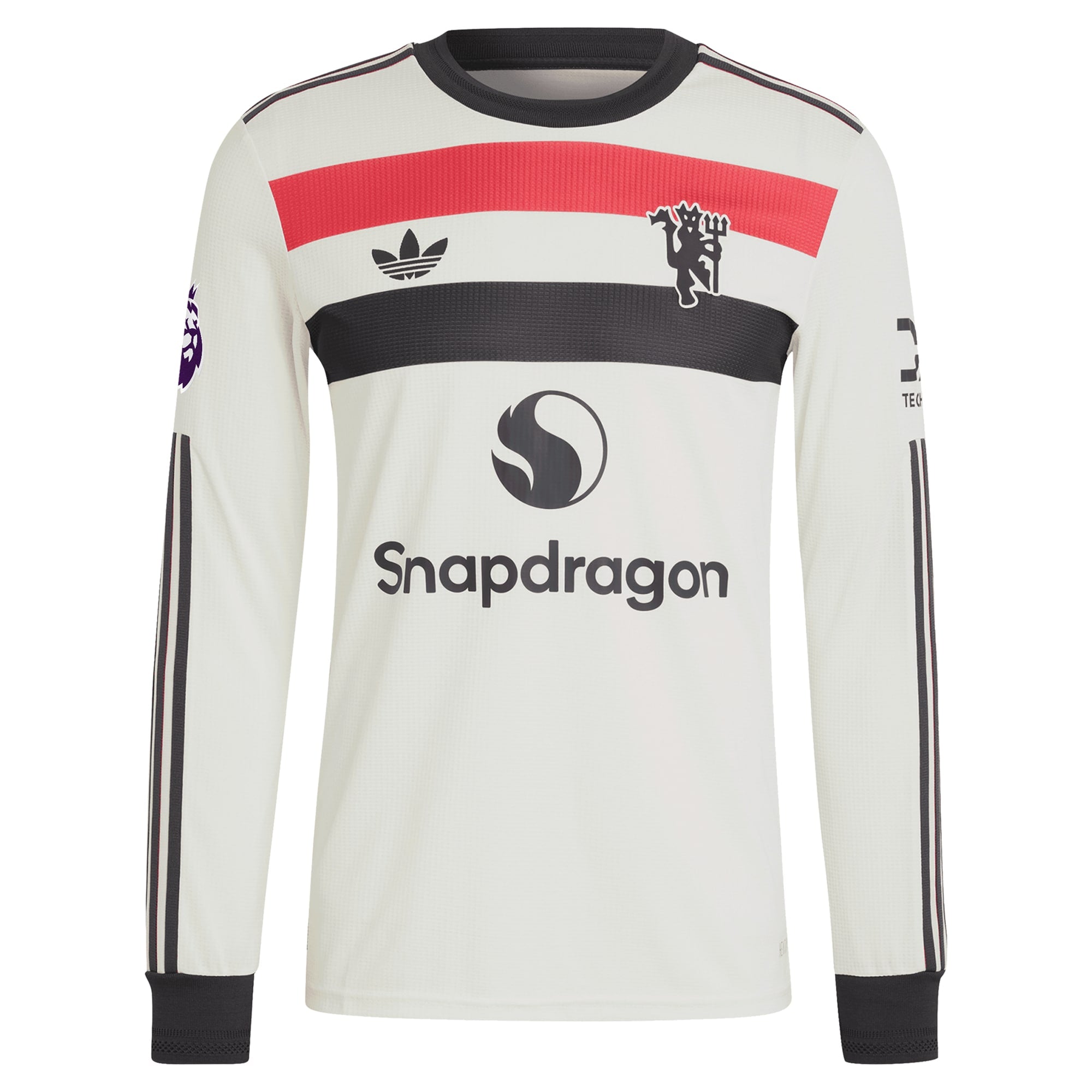 Alejandro Garnacho Manchester United Originals 2024/25 Third Long Sleeve Shirt - Cream