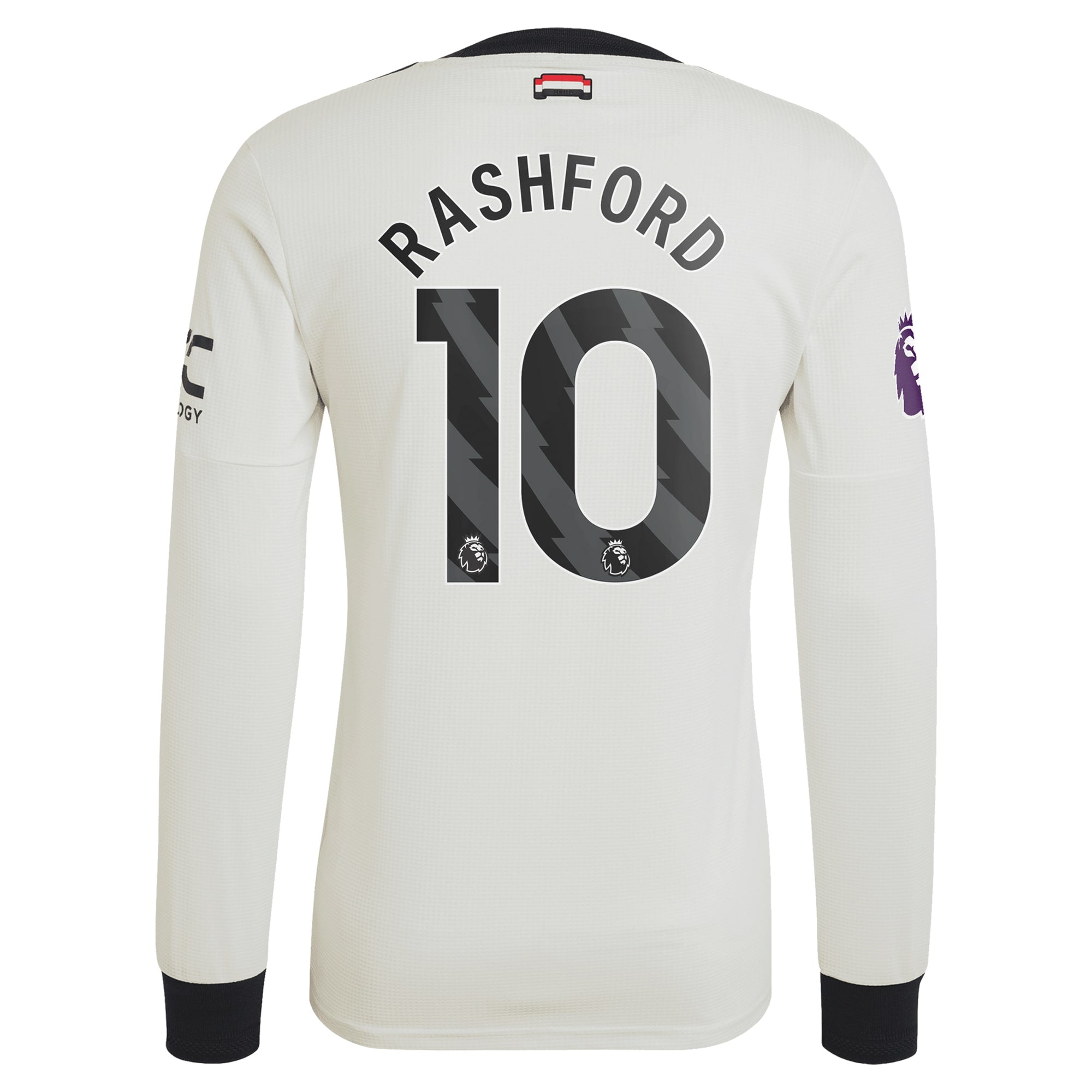 Marcus Rashford Manchester United Originals 2024/25 Third Long Sleeve Shirt - Cream