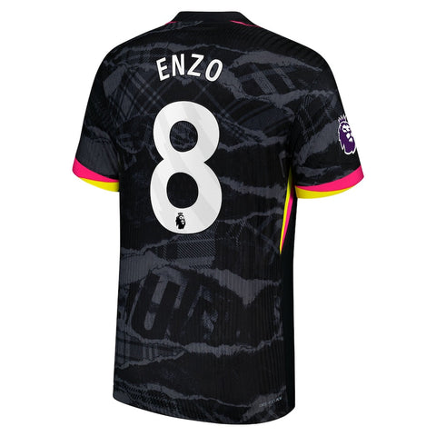 Enzo Fernández Chelsea 2024/25 Third Player Shirt - Anthracite