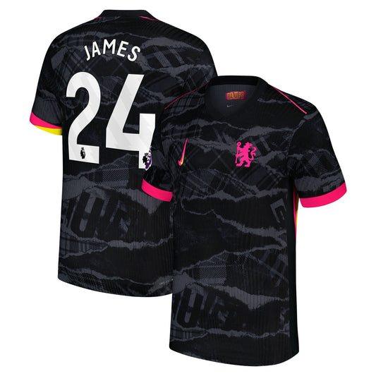 Reece James Chelsea 2024/25 Third Player Shirt - Anthracite
