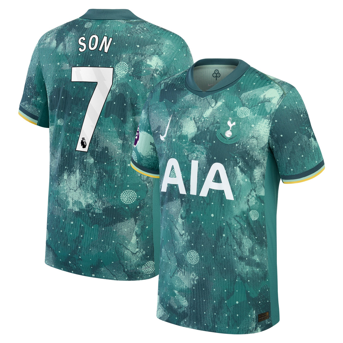 Son Heung-Min Tottenham Hotspur 2024/25 Third Player Shirt - Green