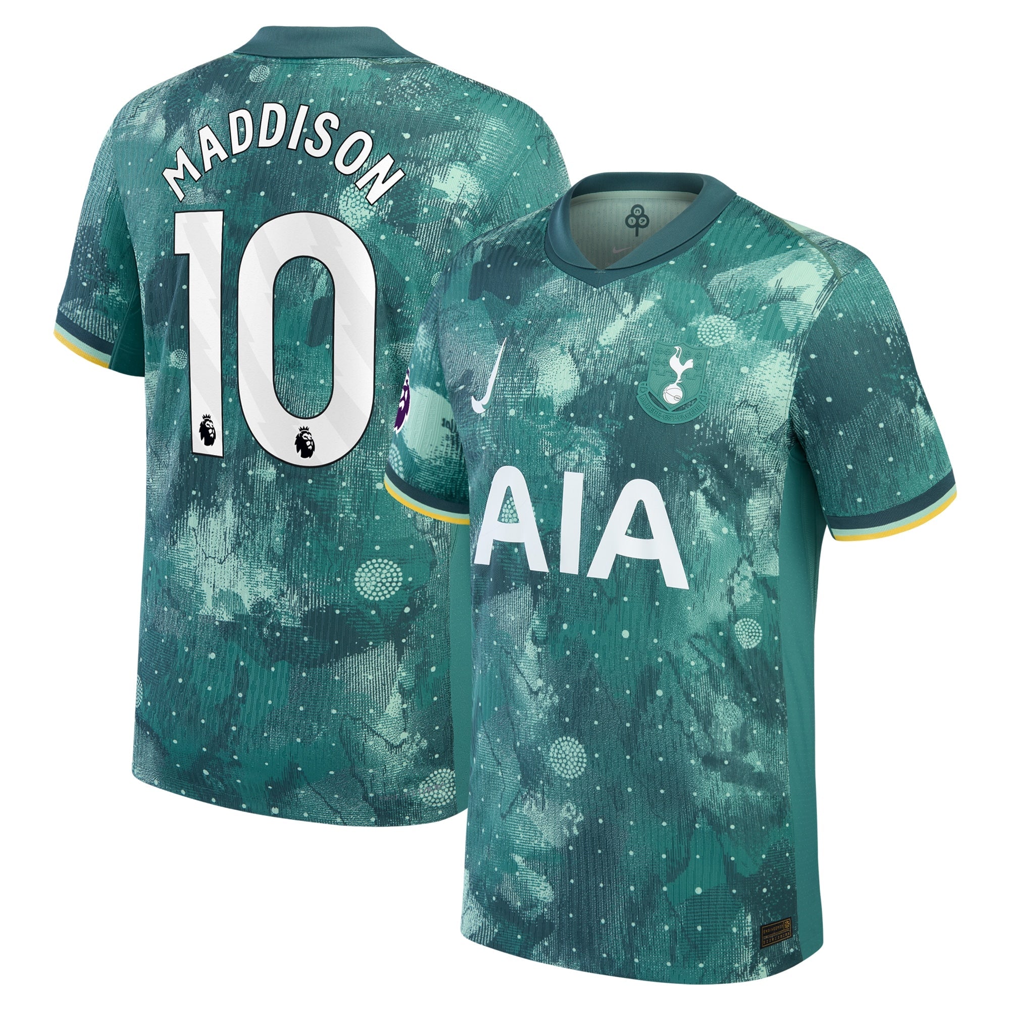 James Maddison Tottenham Hotspur 2024/25 Third Player Shirt - Green