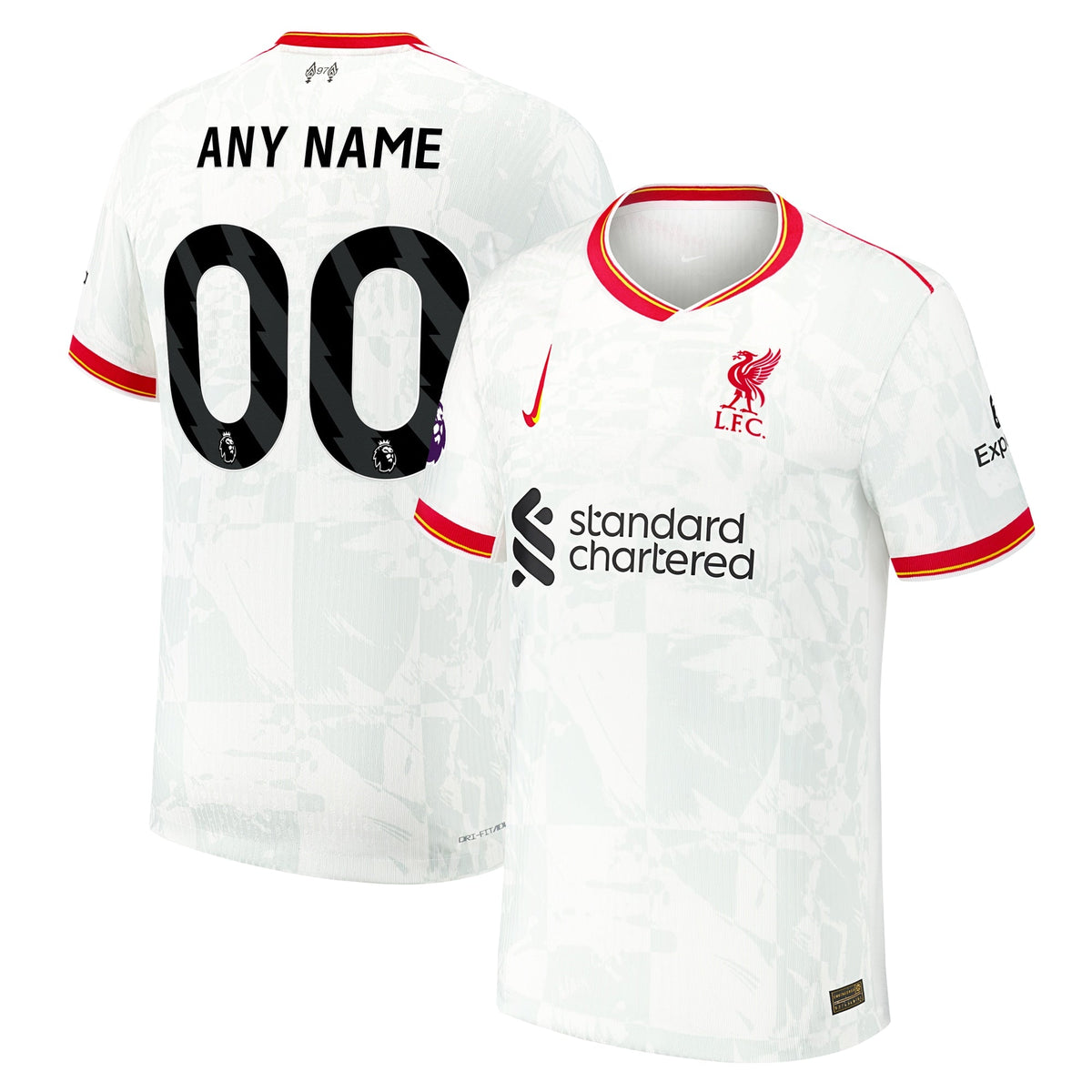 Liverpool 2024/25 Third Custom Shirt - White