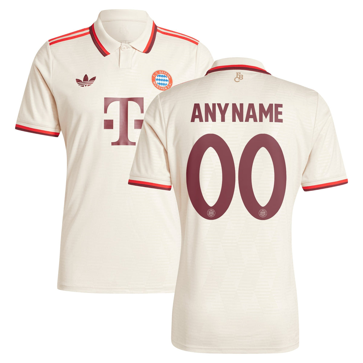Bayern Munich Originals 2024/25 Third Custom Shirt - Cream