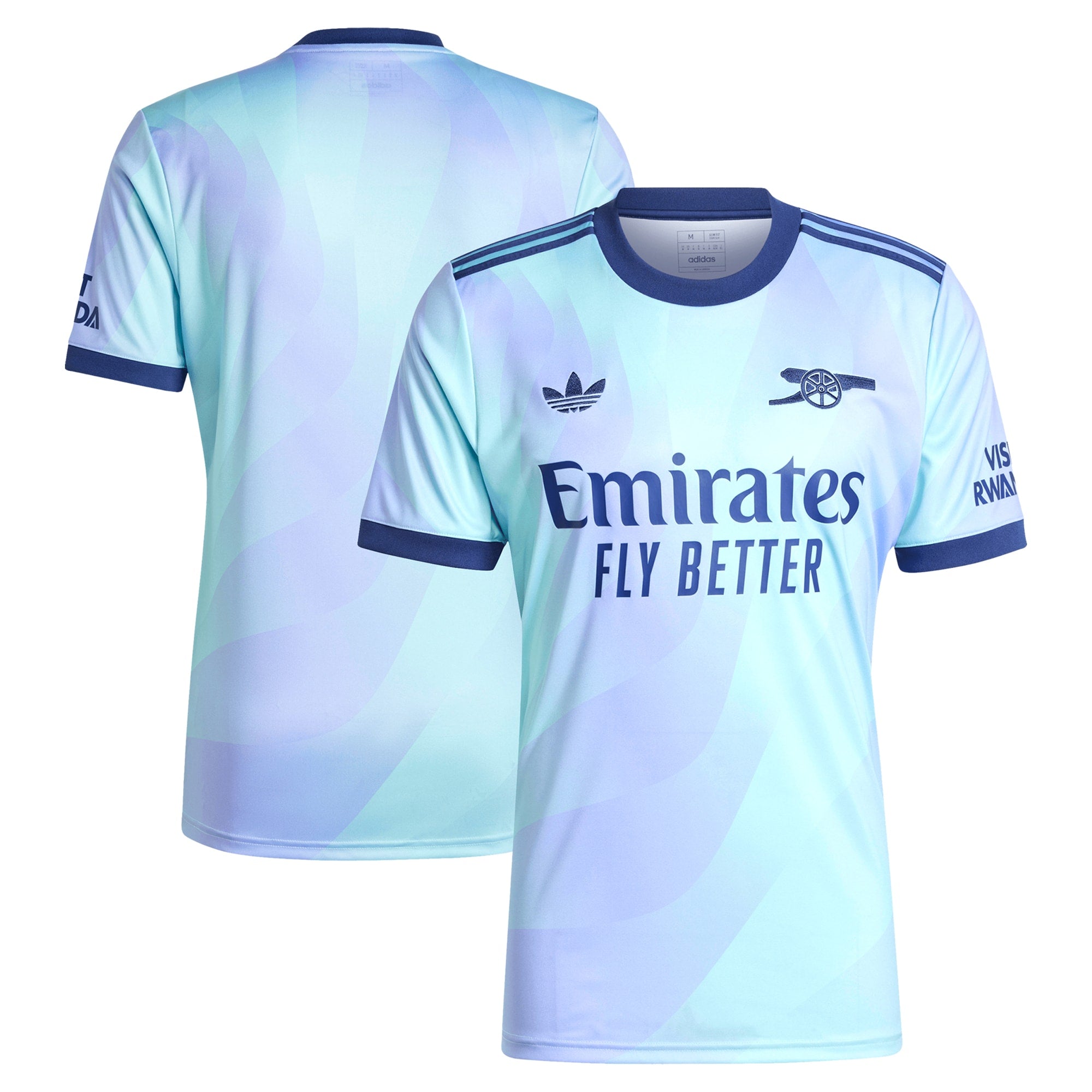 Arsenal Originals 2024/25 Third Shirt - Aqua