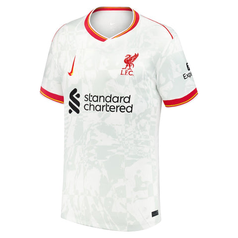 Darwin Núñez Liverpool 2024/25 Third Shirt - White