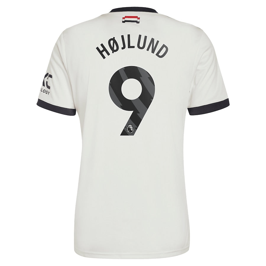 Rasmus Højlund Manchester United Originals 2024/25 Third Shirt - Cream