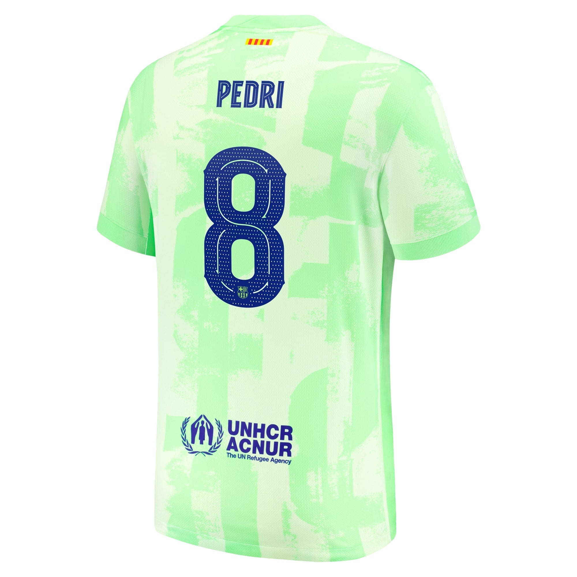 Pedri Barcelona 2024/25 Third Player Shirt - Yellow