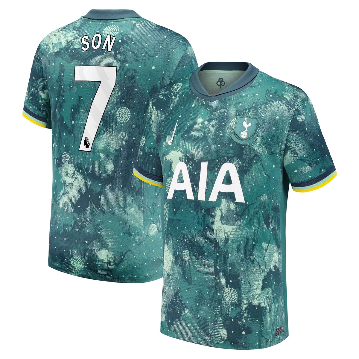 Son Heung-Min Tottenham Hotspur 2024/25 Third Player Shirt - Green
