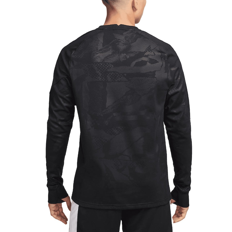 Liverpool 2024/25 Third Academy Pro Pre-Match Pullover Top - Black