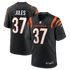P.J. Jules Cincinnati Bengals Soccer Intl Game Player Jersey - Black
