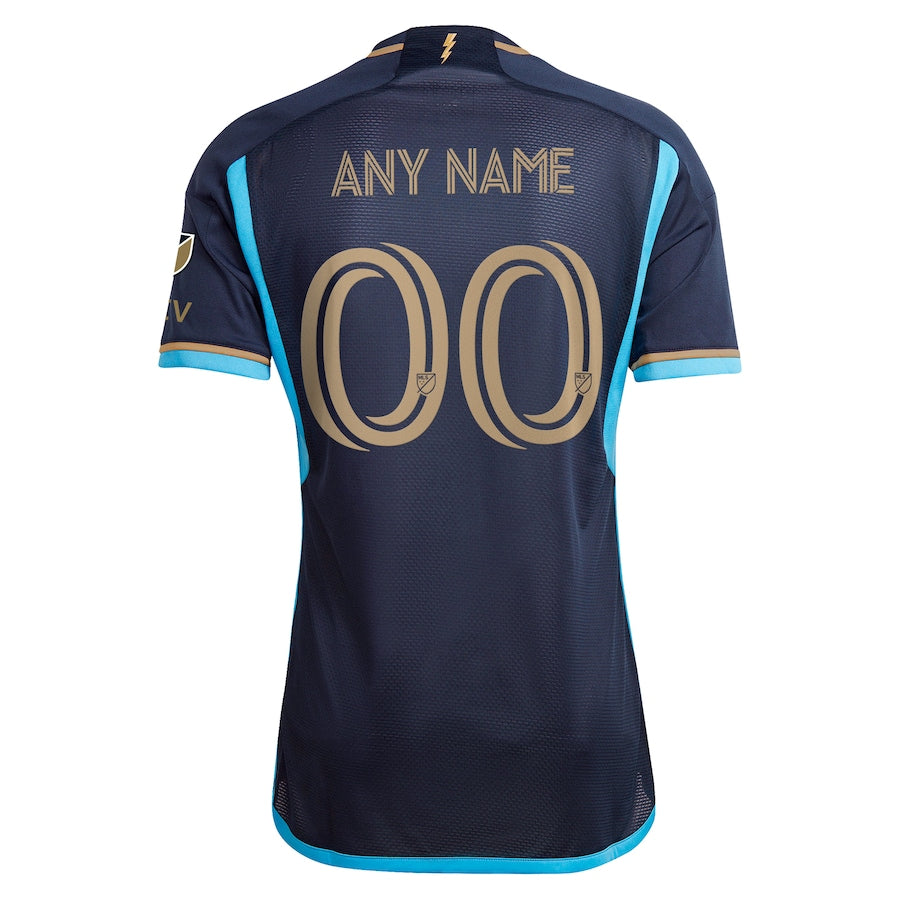 Philadelphia Union 2024 The XV Kit  Custom Shirt – Navy