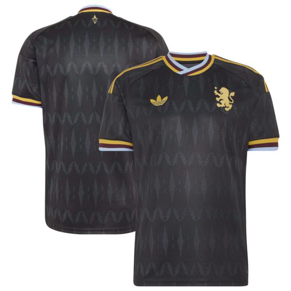 Aston Villa Soccer Intl 2026/27 Away Replica Jersey - Black