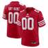 Soccer Intl San Francisco 49ers Custom Game Jersey Scarlet