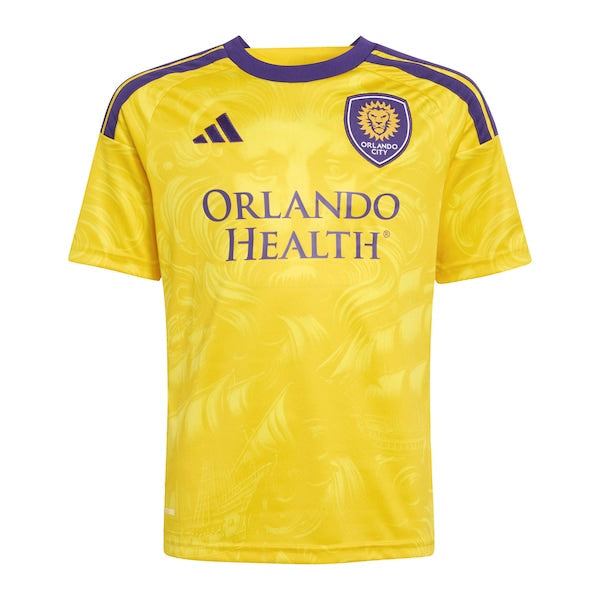 Soccer Intl Orlando City SC Youth 2026 Sunken Treasure Kit Replica Custom Jersey Gold