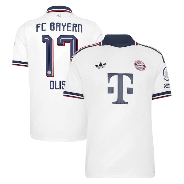 Michael Olise Bayern Munich Soccer Intl 2026/27 Away Replica Jersey - White