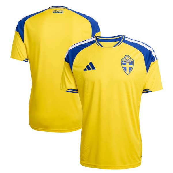 Adidas Sweden National Team 2026 Home Replica Jersey Yellow