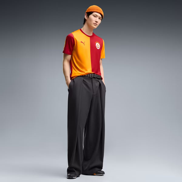 Galatasaray Soccer Intl 2026/27 Home Replica Jersey - Dark Red/Orange