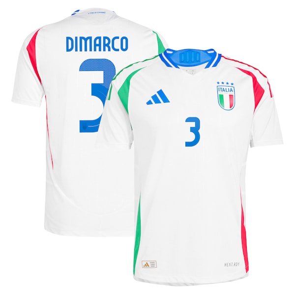 Italy Away  Shirt 2024 with DiMarco 3 printing