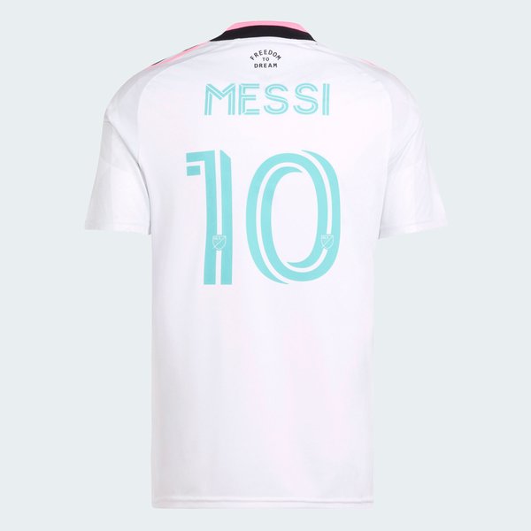 Lionel Messi Inter Miami CF Soccer Intl 2026 Third Replica Jersey - White