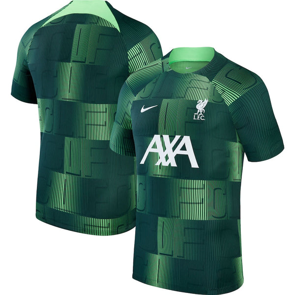 Liverpool  2023/24 Academy Pro Pre-Match Top - Green