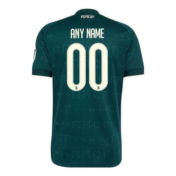Real Madrid Soccer Intl 2026/27 Away Replica Custom Jersey - Green