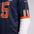 Rome Odunze Chicago Bears Soccer Intl 2026 Rivalries Collection Game Jersey - Navy