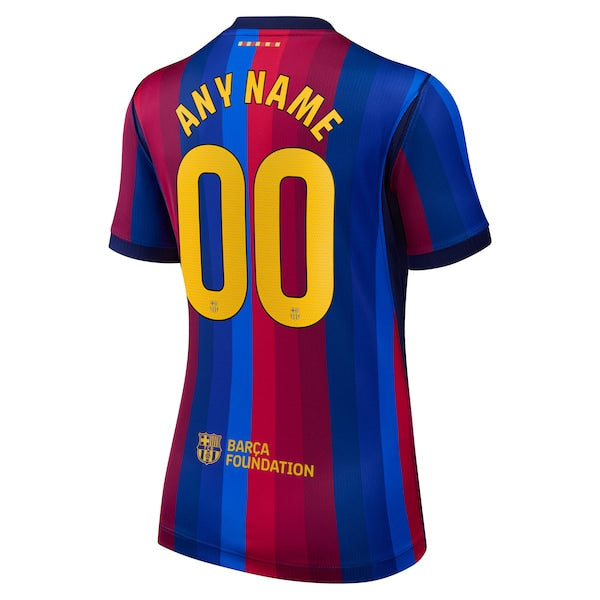 Soccer Intl Barcelona 2026/27 Home Stadium Replica Custom Jersey Red